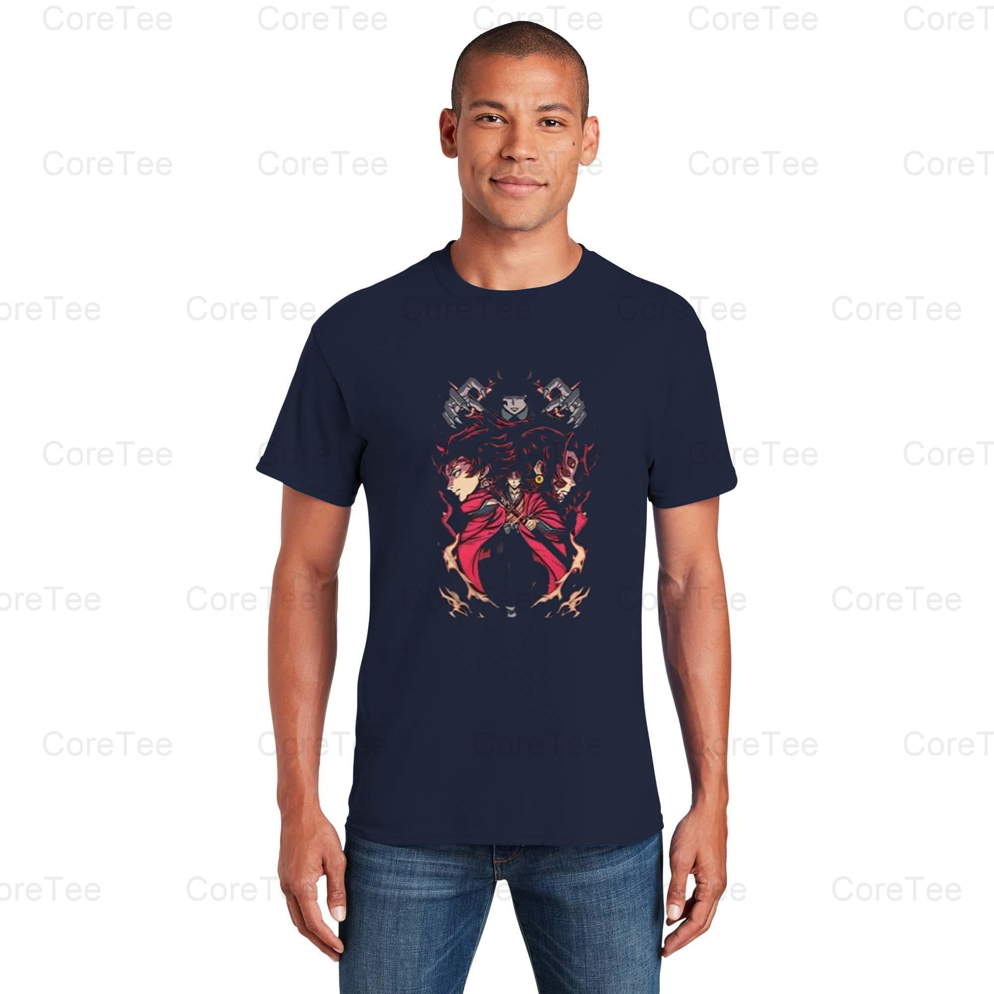 Style3 Moonlight Boar Camiseta Para Hombre T-Shirt Demon Anime Japan