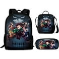 thumbnail image 1 of Demon Slayer Backpack 3PCS Backpack Set 2LPZ, 1 of 7