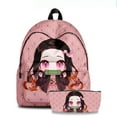 thumbnail image 1 of Demon Slayer Backpack Set,Lightweight Durable Polyester Backpacks with Anime Design, 1 of 3