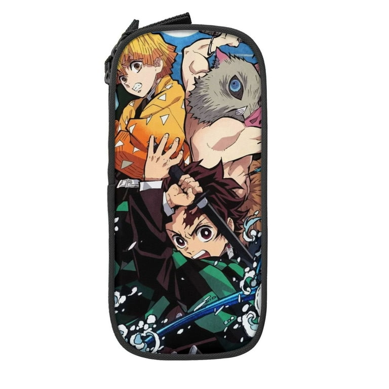 Demon Slayer Big Capacity Pencil Case, Large Storage Pencil Pouch 