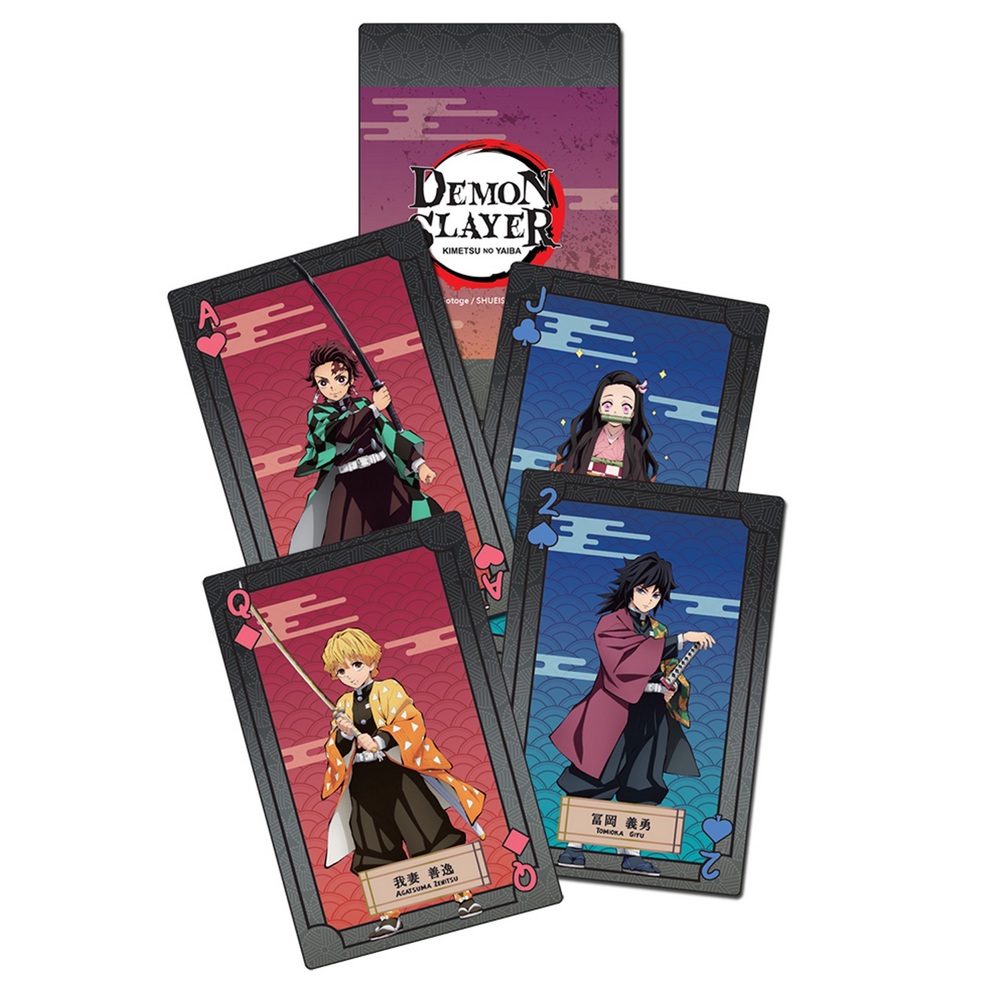 Demon Slayer - Big Group Playing Cards
