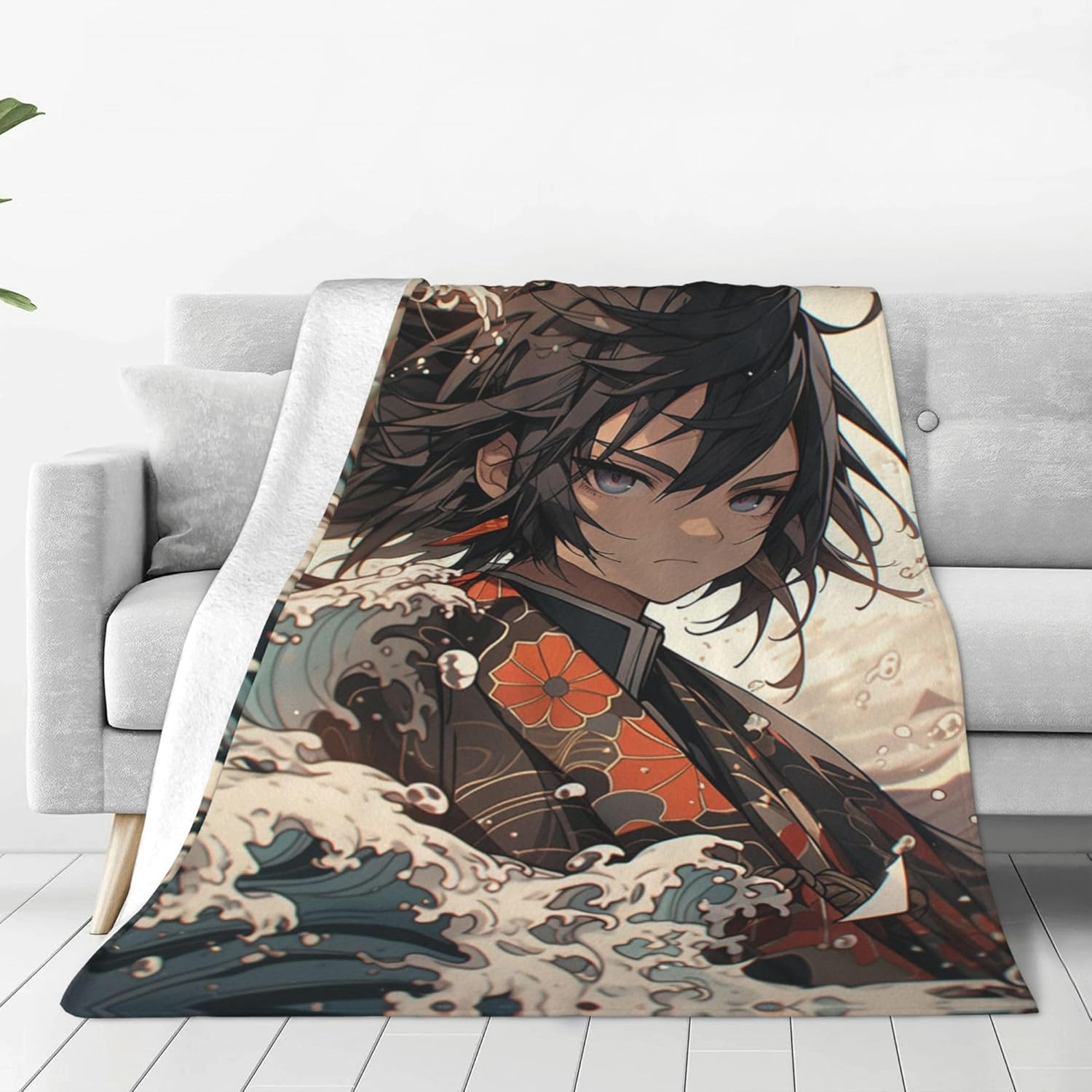 Demon Slayer Blankets.kimetsu no yaiba Throw Blankets,airConditioning