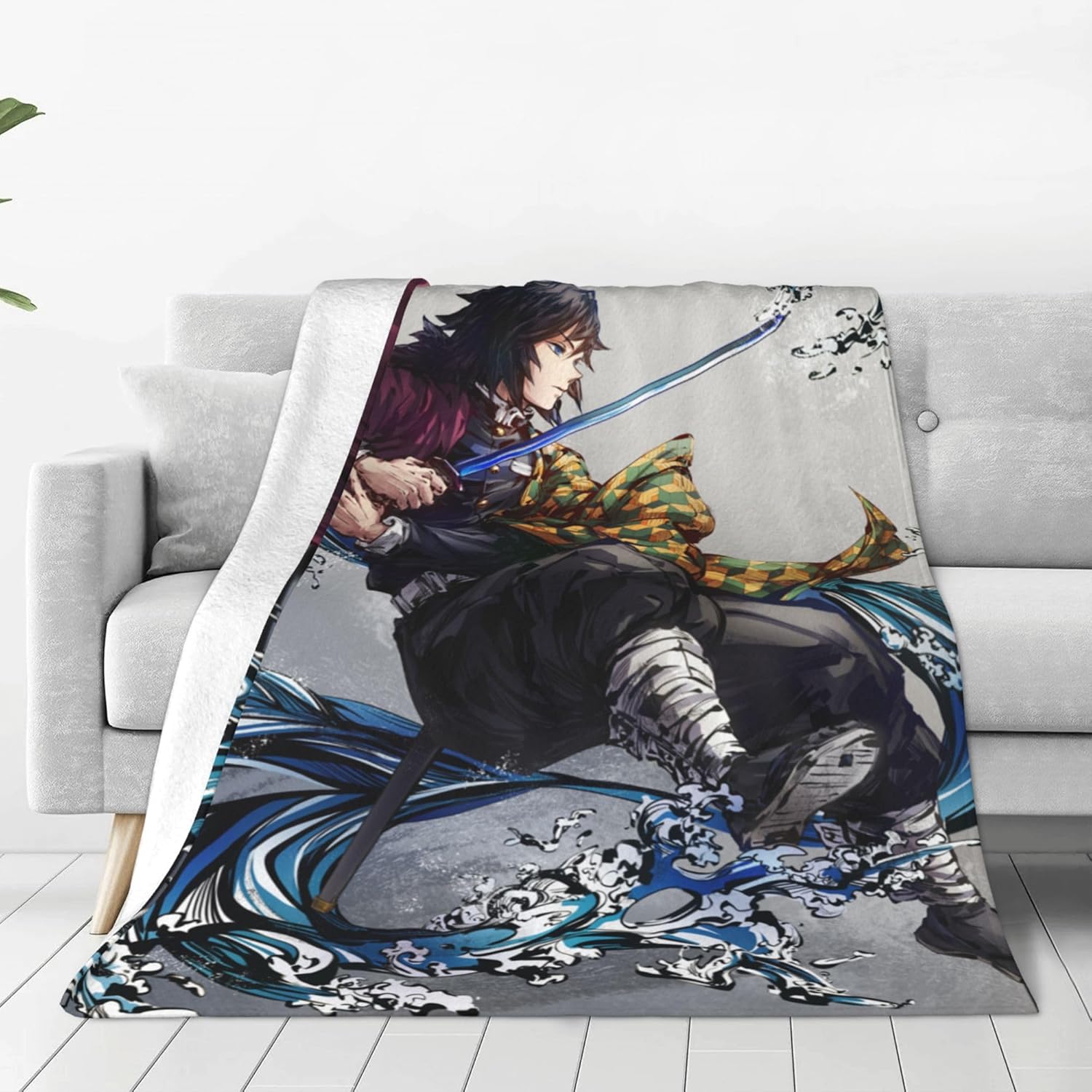 Demon Slayer Blankets.kimetsu no yaiba Throw Blankets,airConditioning