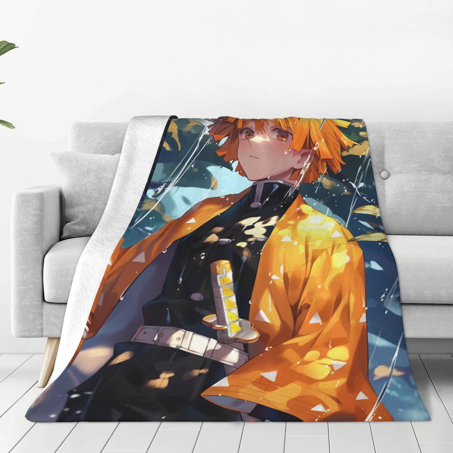 Demon Slayer Blankets.kimetsu no yaiba Throw Blankets,airConditioning
