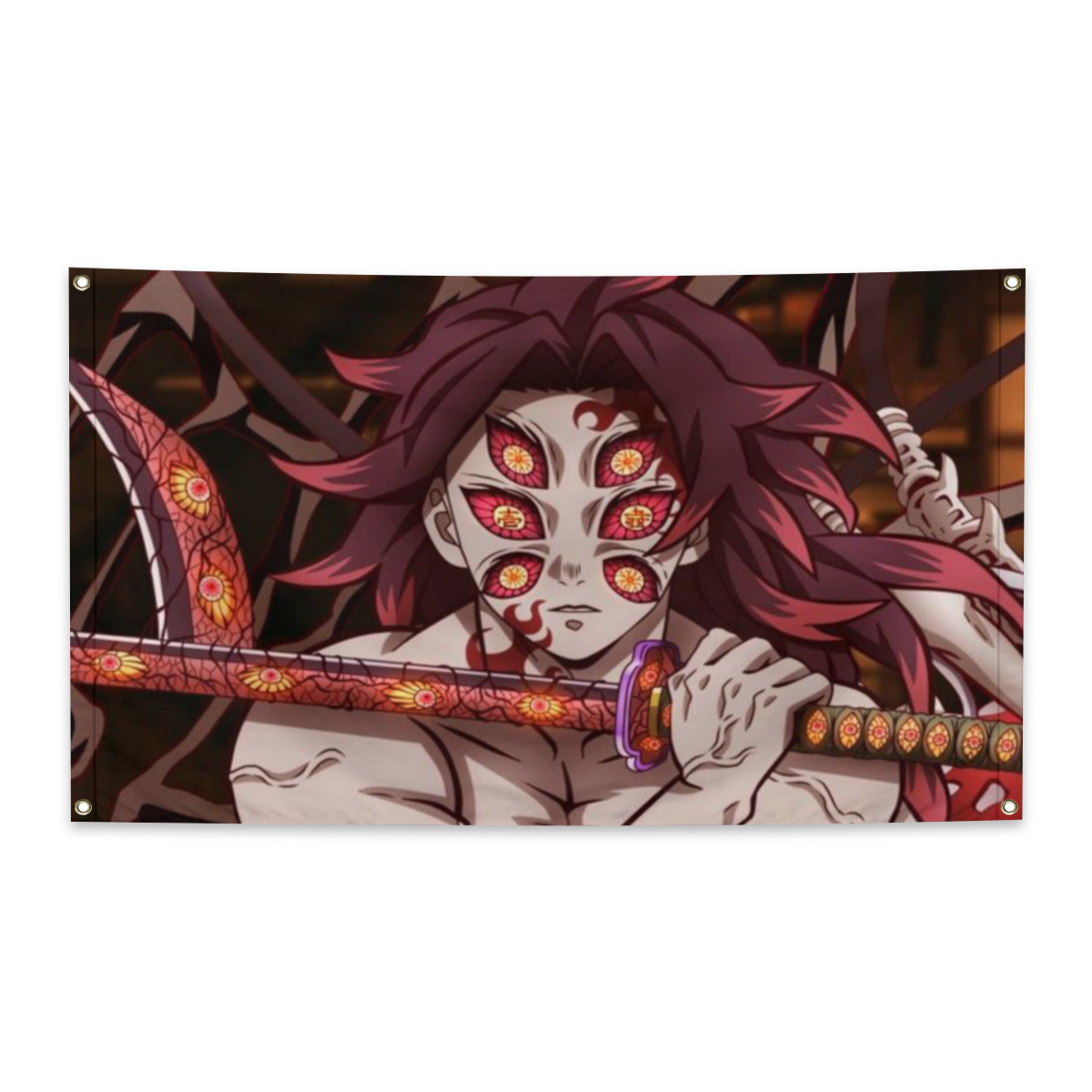 Demon Slayer Cartoon Flag Funny Flags for Bedroom Teen Boys Girls