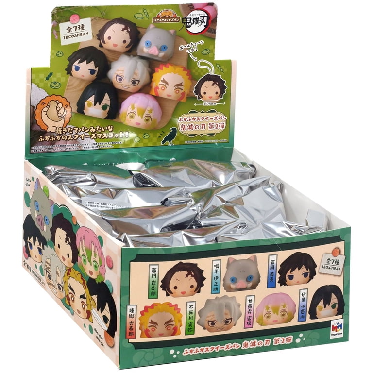 Demon Slayer Chimi Mega Buddy Fluffy Squeeze Bread Blind Box (Wave