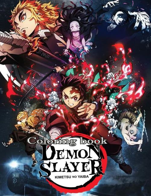 Démon Slayer Coloring Book: Anime Coloring Book With 50 High Quality and  Unique Illustration Related to Démon Slayer Characters (Unofficial Book).  (Paperback) | Gibson's Bookstore