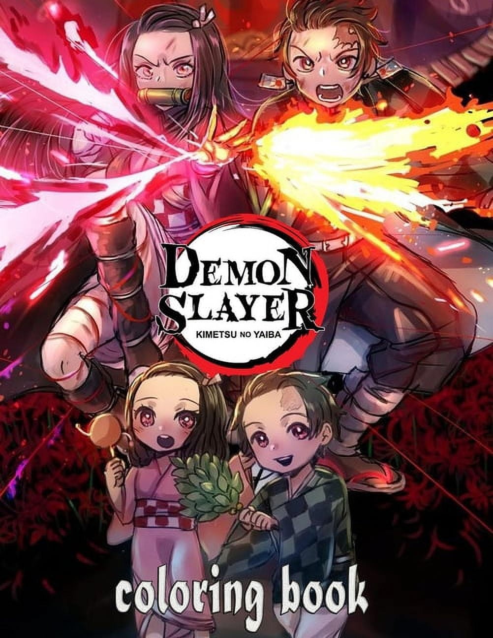 Demon Slayer Anime Coloring Book para Crianças, Kimetsu No Yaiba, Kill Time  Painting, Drawing, Antistress Books, Gift - AliExpress