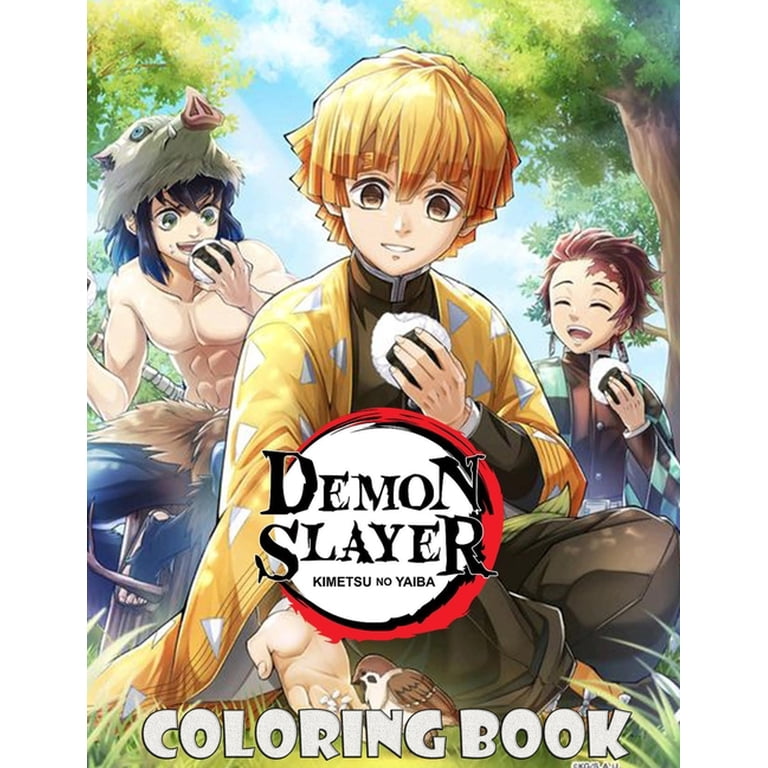 Demon Slayer Coloring Book Kimetsu No Yaiba Demon Slayer, 40% OFF