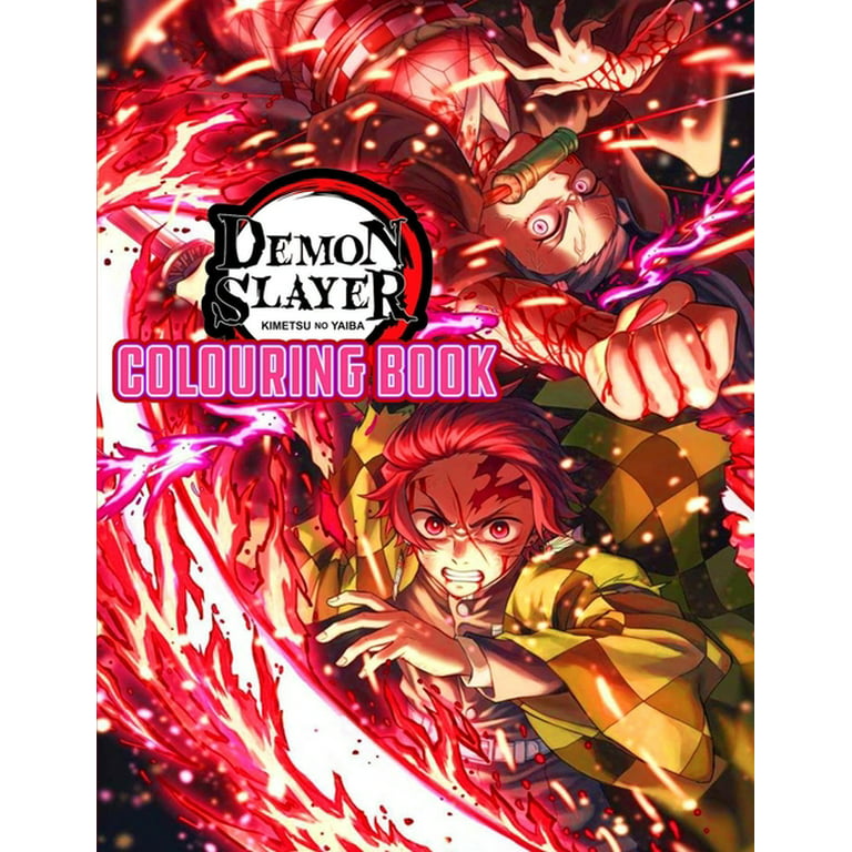 Démon Slayer Coloring Book: Anime Coloring Book With 50 High Quality and  Unique Illustration Related to Démon Slayer Characters (Unofficial Book).  (Paperback)