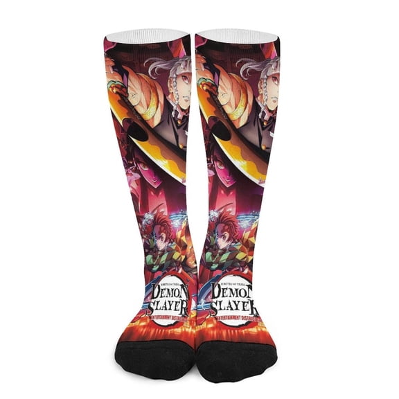 Demon Slayer Compression Socks for Women And Men - Best Support for Running, Athletic, Recover, Nurse, Travel