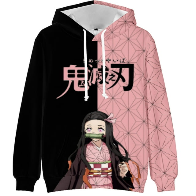 Demon Slayer Demon Slayer Charming Hoodie For Kids Clothes Anime Yaiba ...