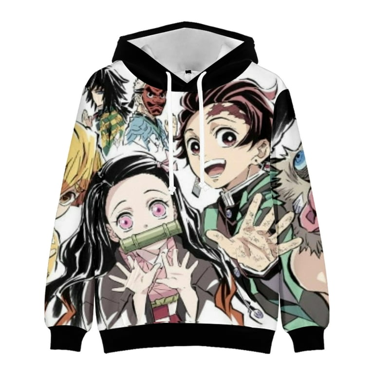 Demon Slayer FUNNY Funny Couple Clothes Comfortable 3D TopsBoy Girl Tops  Men/womens - Walmart.com