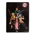 thumbnail image 1 of Demon Slayer Group 45 x 60 Inch Fleece Throw Blanket, 1 of 8