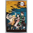thumbnail image 1 of Demon Slayer - Group Art Wall Poster, 22.375" x 34" Framed, 1 of 6