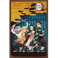 thumbnail image 1 of Demon Slayer - Group Art Wall Poster, 22.375" x 34" Framed, 1 of 6