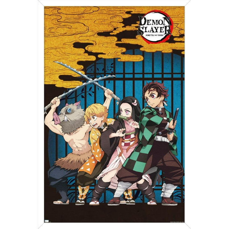Demon Slayer Poster Anime Manga Art Print Wall Home Room Decor Kimetsu no  Yaiba