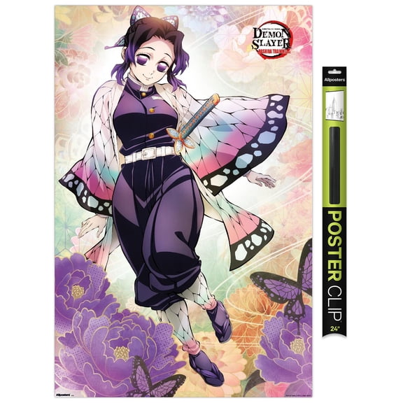 Demon Slayer: Hashira Training - Shinobu Wall Poster, 22.375" x 34"