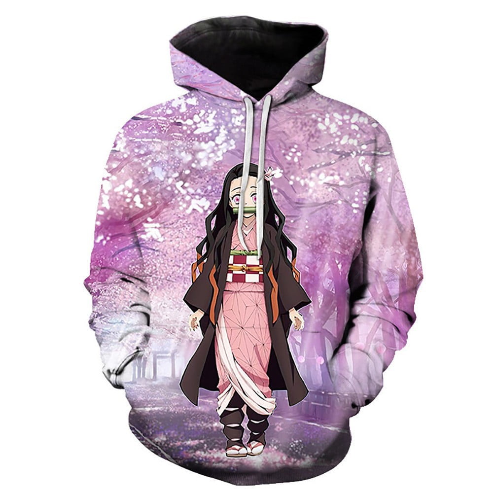 Demon Slayer Hoodie Anime Men Hoodie 3D Print Adult Hooded Women