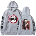 thumbnail image 1 of Demon Slayer Hoodies Kimetsu No Yaiba Hoodie Hip Hop Anime Unisex Pullovers Tops Loose Long Sleeves Spring Autumn Casual Clothes, 1 of 2