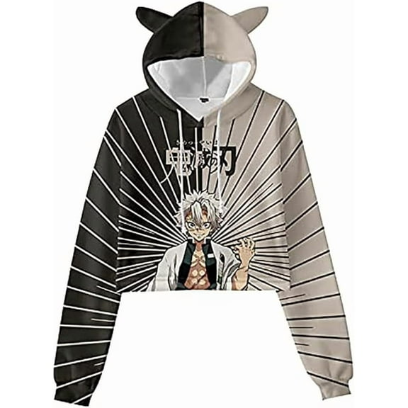 Demon Slayer Hoodies Unisex Anime Cosplay Cute Sweatshirt for Men Women