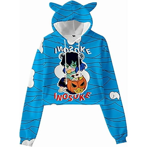 Demon Slayer Hoodies Unisex Anime Cosplay Cute Sweatshirt for Men Women