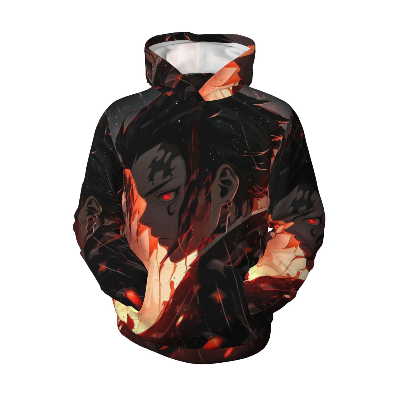 Demon Slayer Hoodies, Unisex Pullover Hoodie, 3D Printed Sweatshirt ...