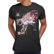 Demon Slayer Infinity Castle Wave Mitsuri Love Mens T Shirt Black, S-L