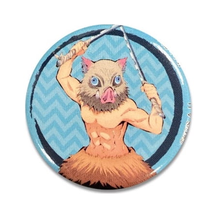 Demon Slayer Inosuke Hashibira Button