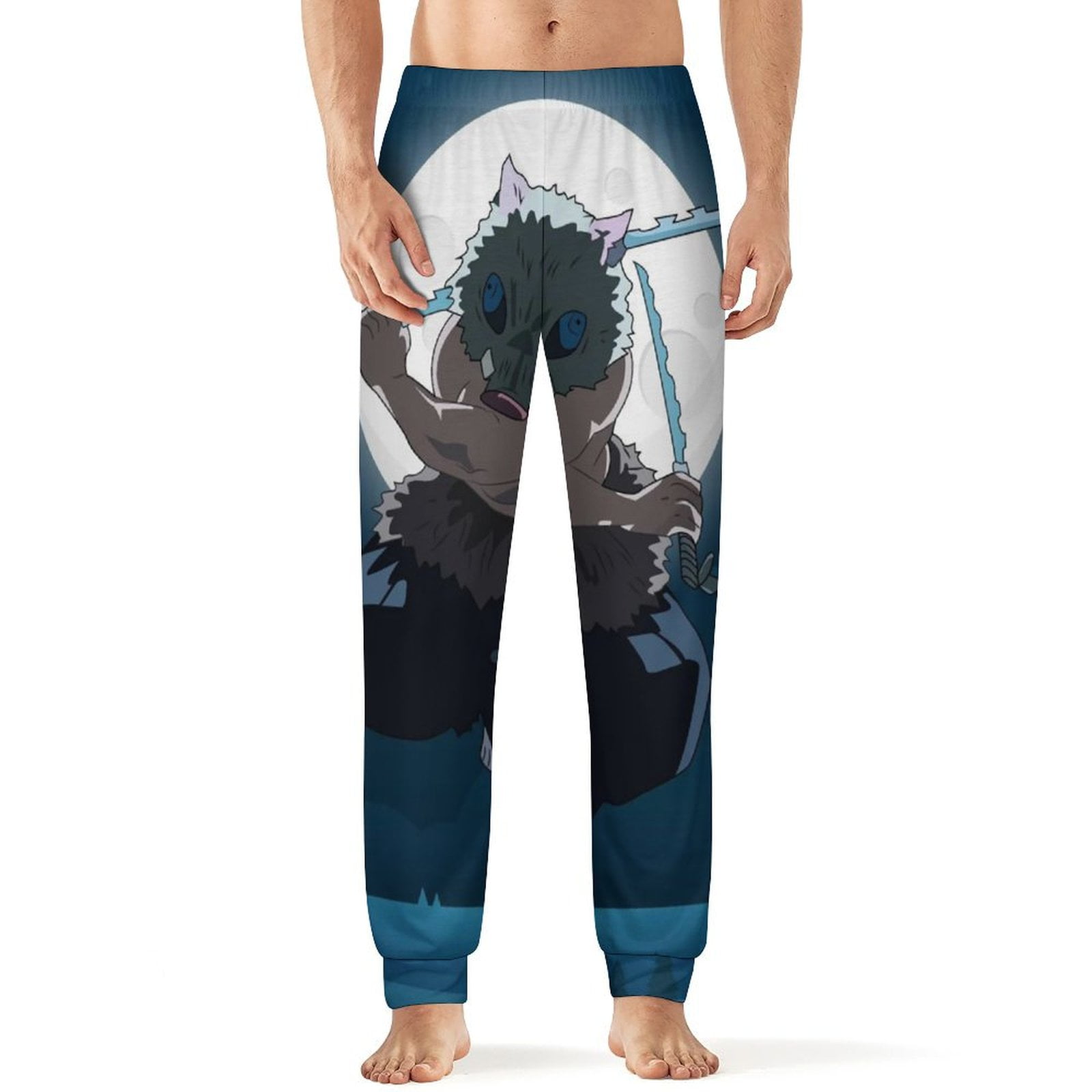 Demon Slayer Inosuke Men's Pajama Pants Bottoms Fashion Daily Cozy ...