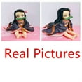 Demon Slayer Kamado Nezuko Figure Model Standing Statue Anime Figure Toys Realistic Figures