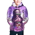 thumbnail image 1 of Demon Slayer Kamado Nezuko Kids' Hoodie 3D Print Sweatshirt Soft Pullover Hooded with Big Pockets Fans Gifts for Boys or Girls Small, 1 of 7