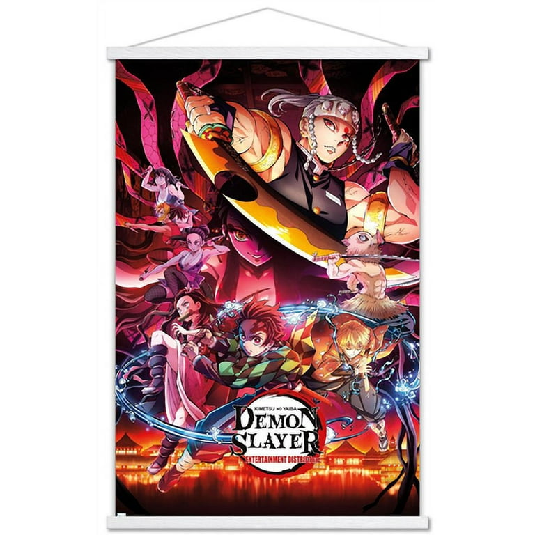 Demon Slayer: Kimetsu no Yaiba Season 2 Official Poster - High Quality  Prints 11x17 