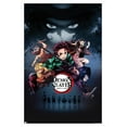 thumbnail image 1 of Demon Slayer - Key Visual 3 Wall Poster, 22.375" x 34" Framed, 1 of 6
