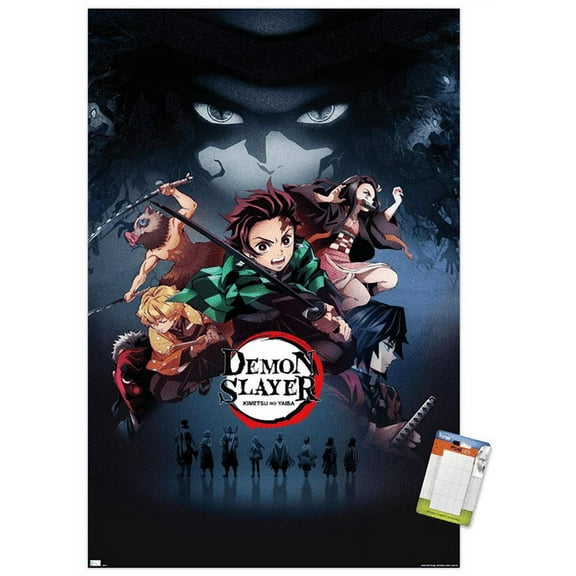 Demon Slayer - Key Visual 3 Wall Poster, 22.375" x 34"