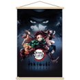thumbnail image 1 of Demon Slayer - Key Visual 3 Wall Poster with Magnetic Frame, 22.375" x 34", 1 of 6