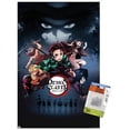 thumbnail image 1 of Demon Slayer - Key Visual 3 Wall Poster with Push Pins, 14.725" x 22.375", 1 of 6