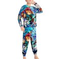 thumbnail image 1 of Demon Slayer Ki-ds Pajamas 2 Piece Pjs Set Little Big Bo-ys Gi-rls Sleepwear, 1 of 8