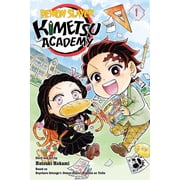 Demon Slayer Kimetsu Academy، Vol. 1 غلاف عادي