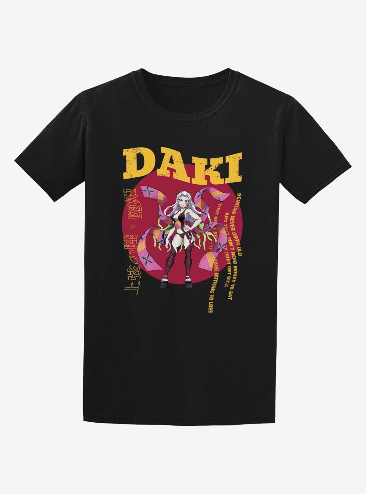 Demon Slayer Kimetsu No Yaiba Daki Quote TShirt