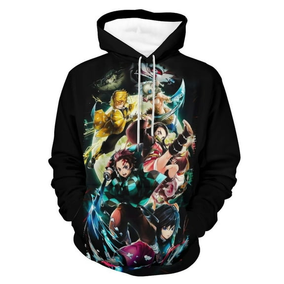 Demon Slayer: Kimetsu No Yaiba Hoodie Unisex 3d Novelty Hoodies Graphic Hoodies Pullover Sweatshirts For Men Women Teen S