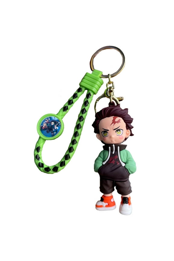 Demon Slayer: Kimetsu No Yaiba Keychain Key Ring Cartoonish And Cute Pendants Key Rings As Accessories Keys And Bag Packaging Ornaments