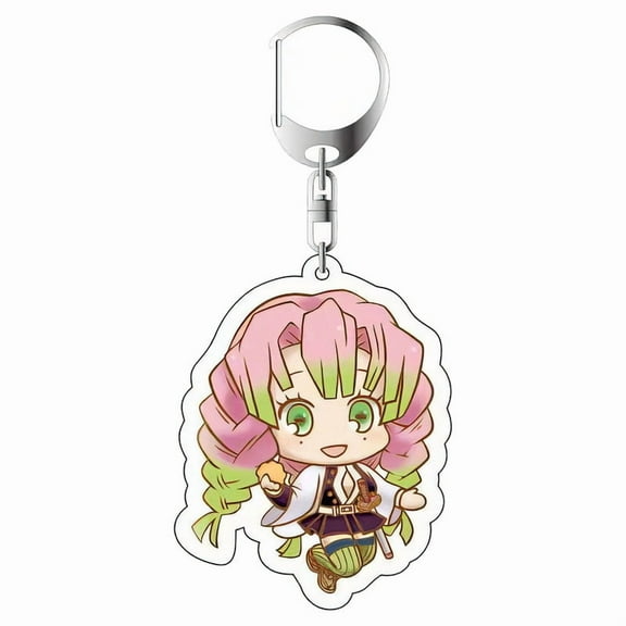Demon Slayer: Kimetsu No Yaiba Keychain Key Ring Cartoonish And Cute Pendants Key Rings As Accessories Keys And Bag Packaging Ornaments