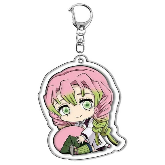 Demon Slayer: Kimetsu No Yaiba Keychain Key Ring Cartoonish And Cute Pendants Key Rings As Accessories Keys And Bag Packaging Ornaments