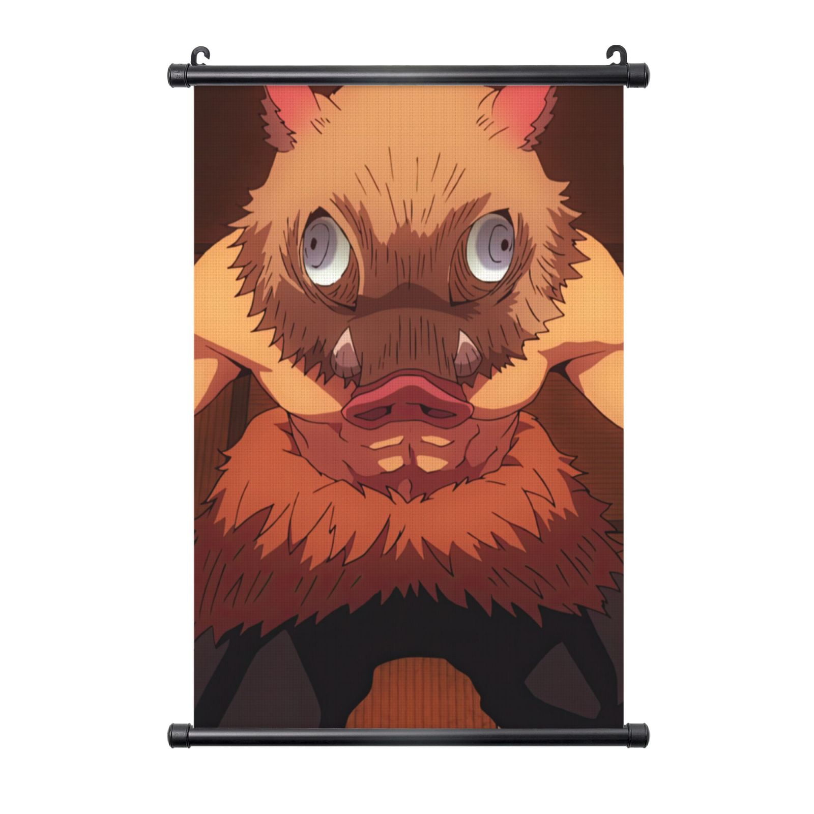 Demon Slayer Kimetsu No Yaiba Poster Hanger, Anime Artwork Painting