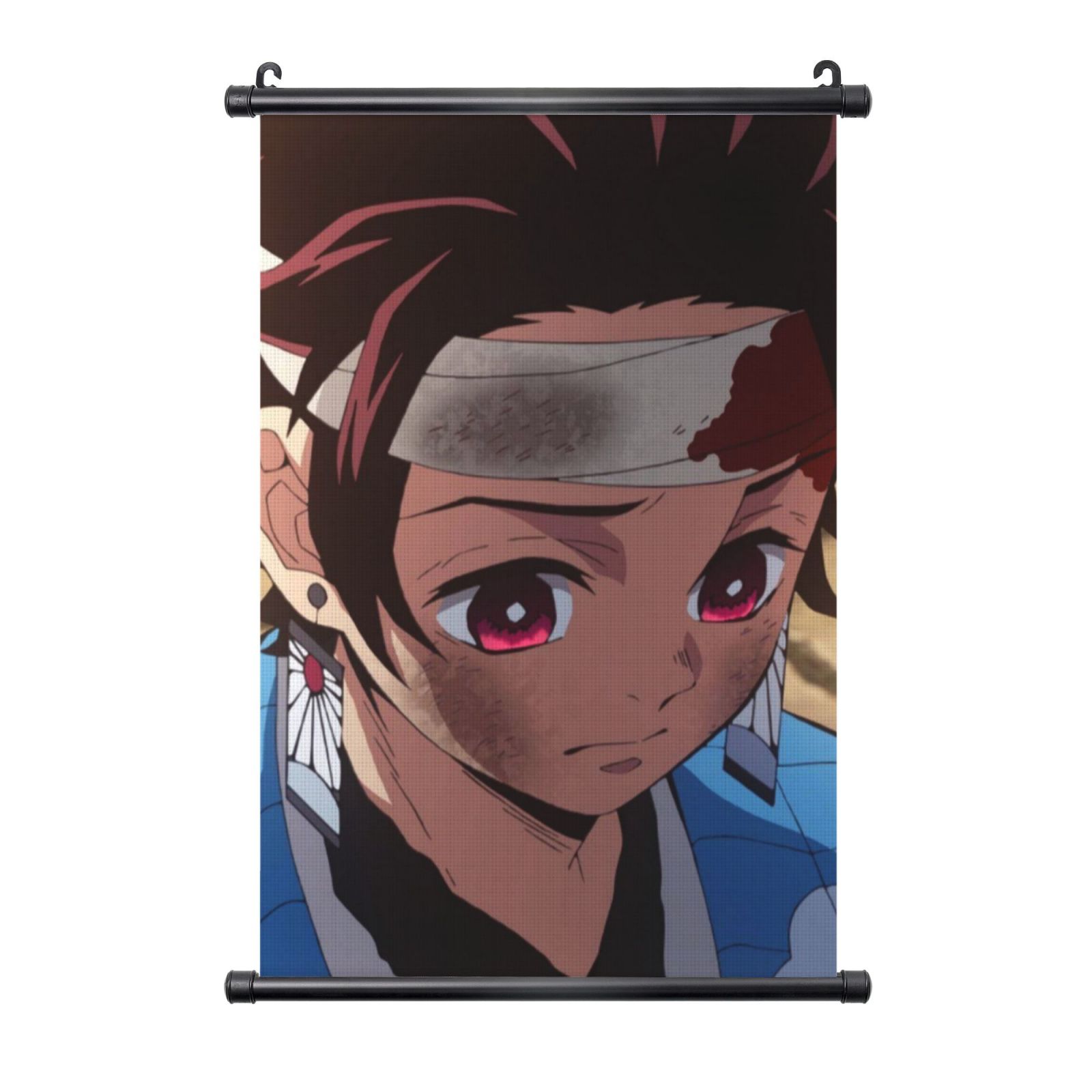 Demon Slayer Kimetsu No Yaiba Poster Hanger, Anime Artwork Painting