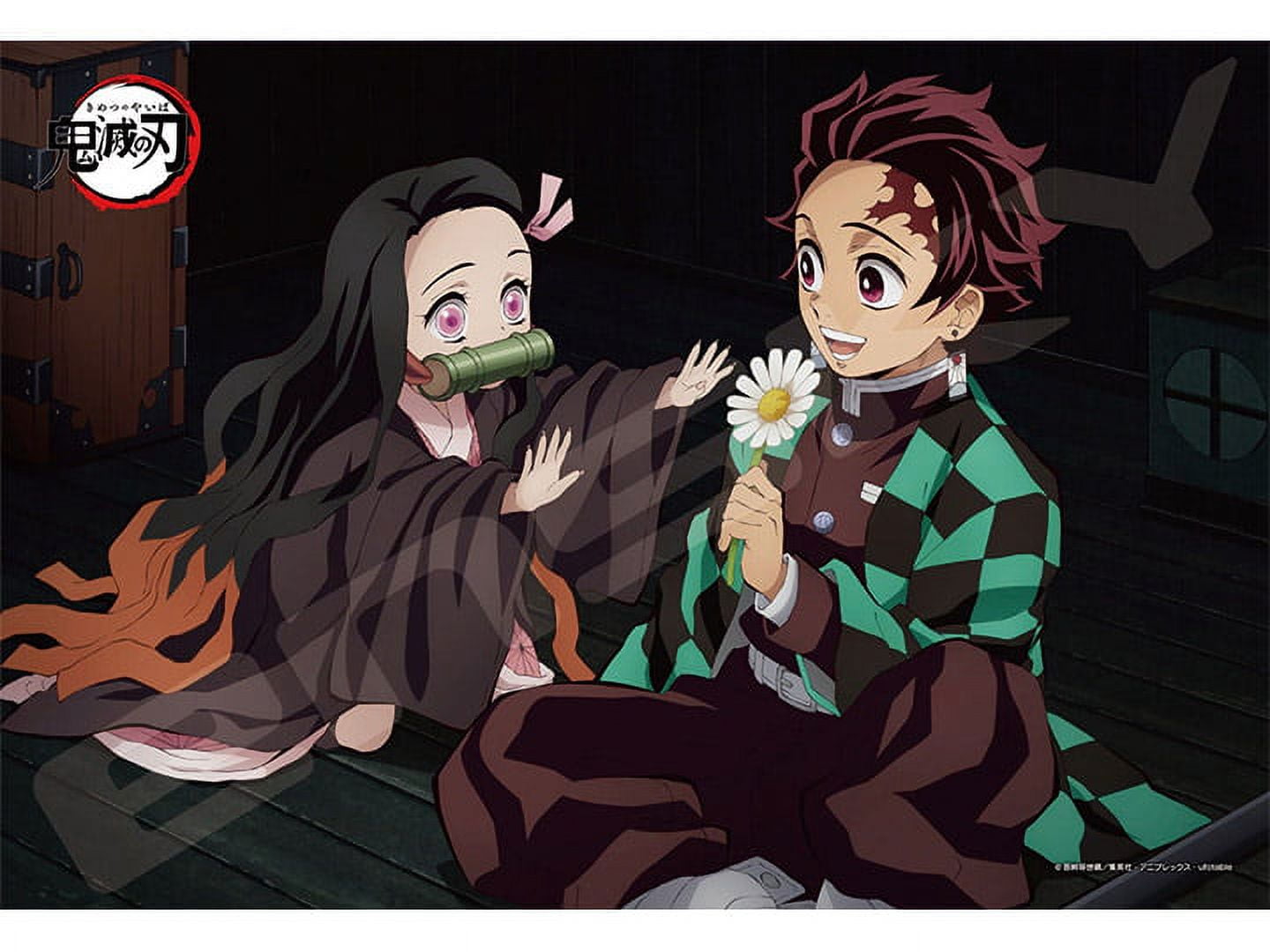 Kimetsu no Yaiba Anime Tanjiro Nezuko T-Shirt Jigsaw Puzzle by Anime Art -  Pixels