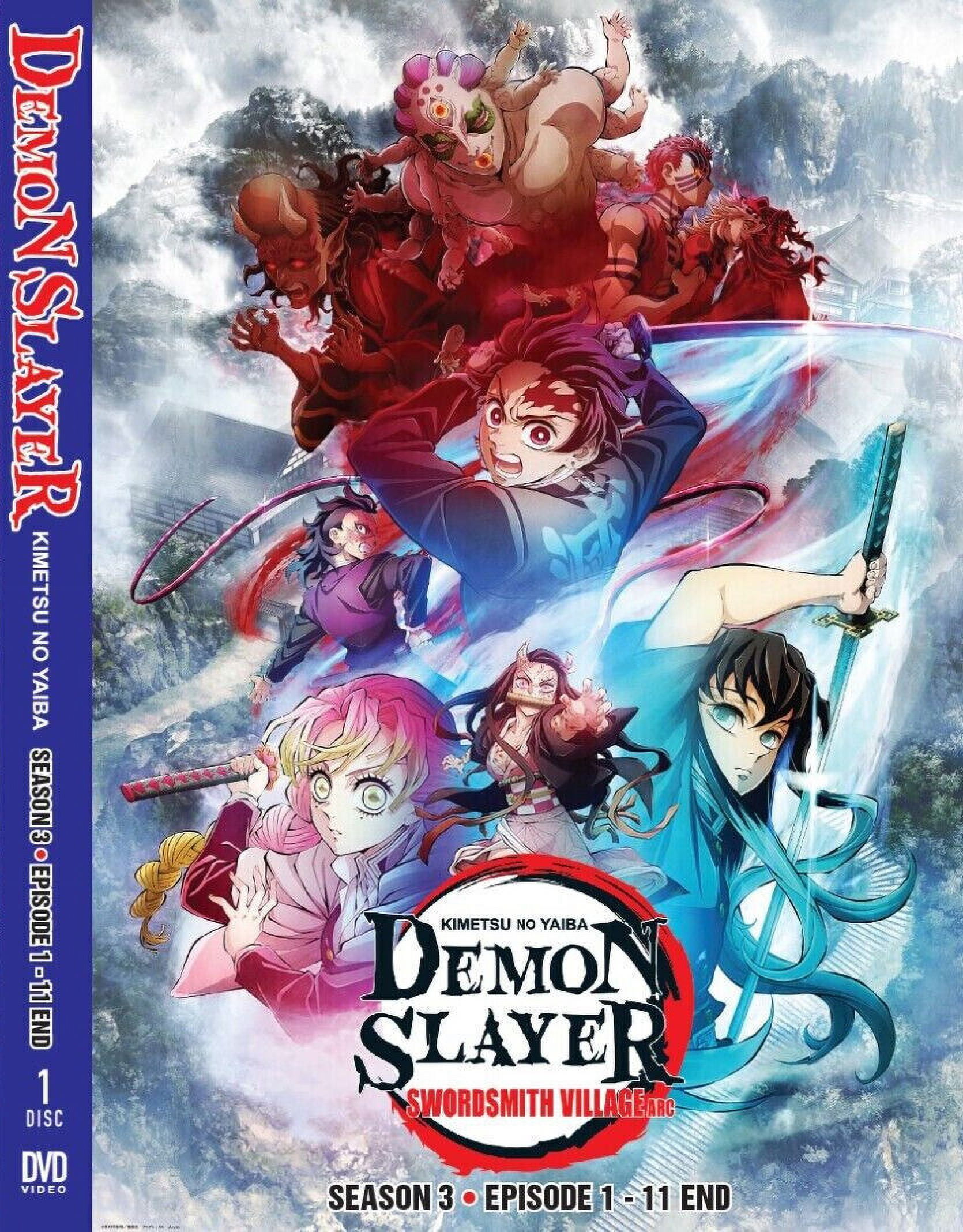 English dubbed of Demon Slayer/Kimetsu No Yaiba Season 3 (1-11End