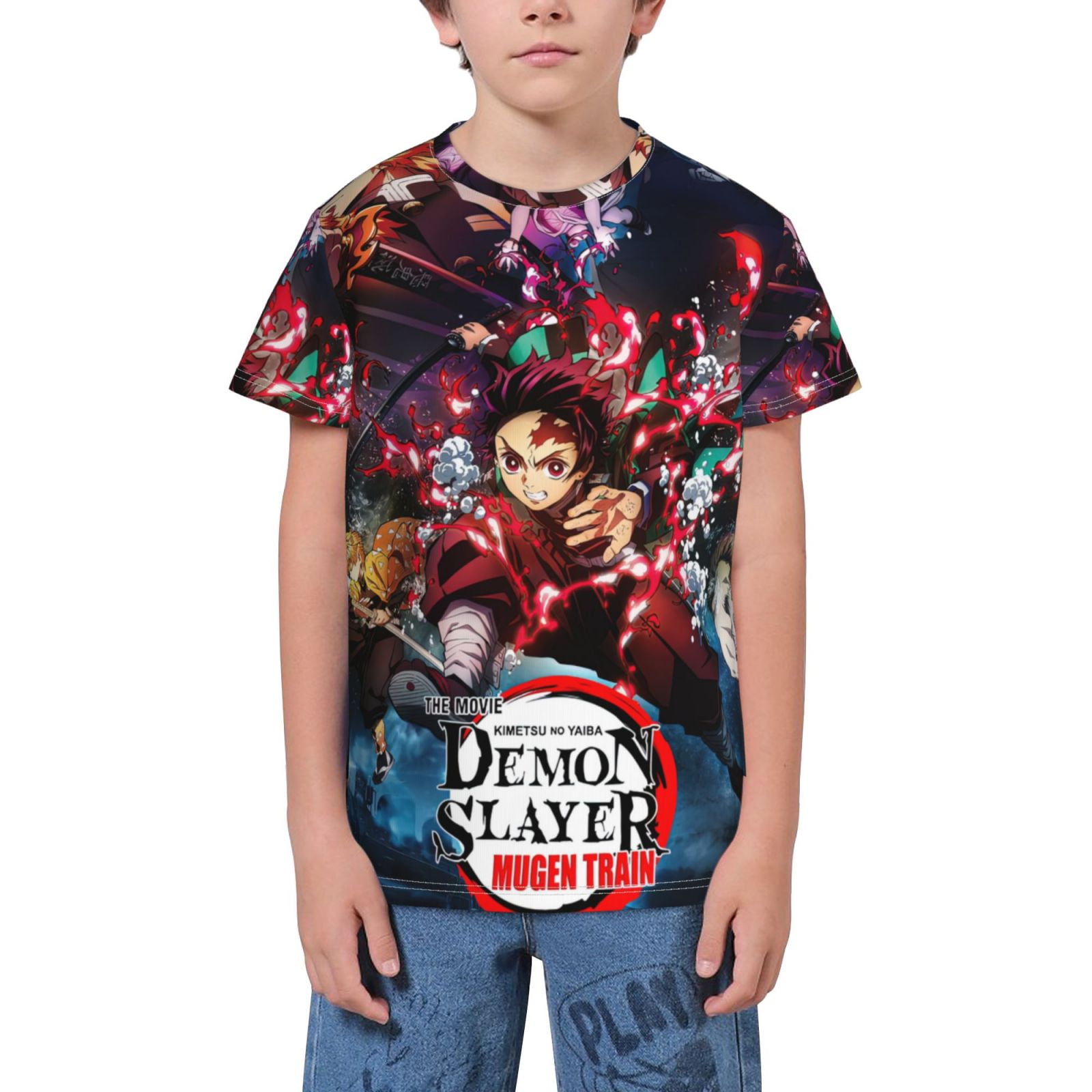 Demon Slayer Kimetsu No Yaiba T Shirts, Anime Shirts For Boys Girls ...