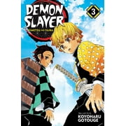 Demon Slayer Kimetsu No Yaiba، Vol. 3 غلاف عادي